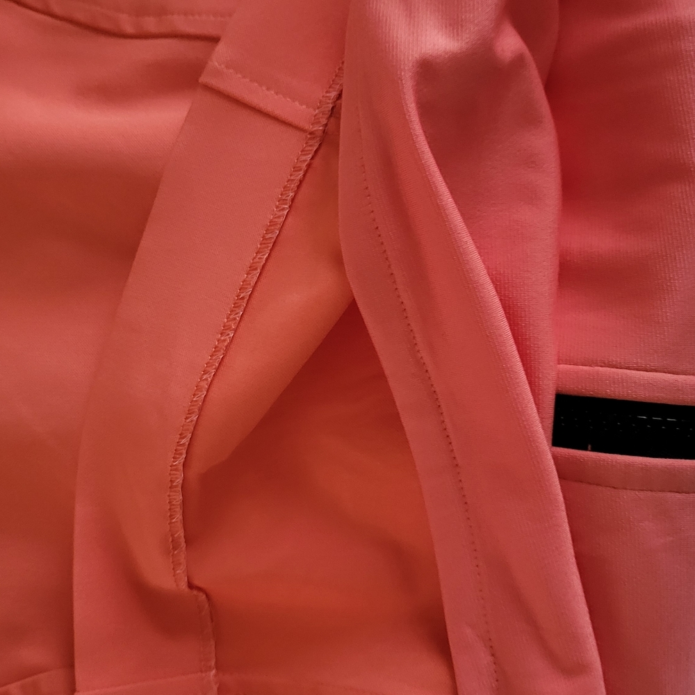 MILLY mini skirt with back zipper. Coral. Size 6. Unworn - Picture 9 of 9